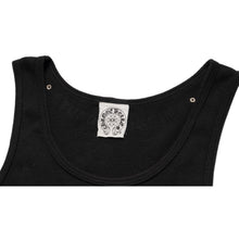 Chrome Hearts Vintage Women's 'Black' Studded Floral Heart Tank Top