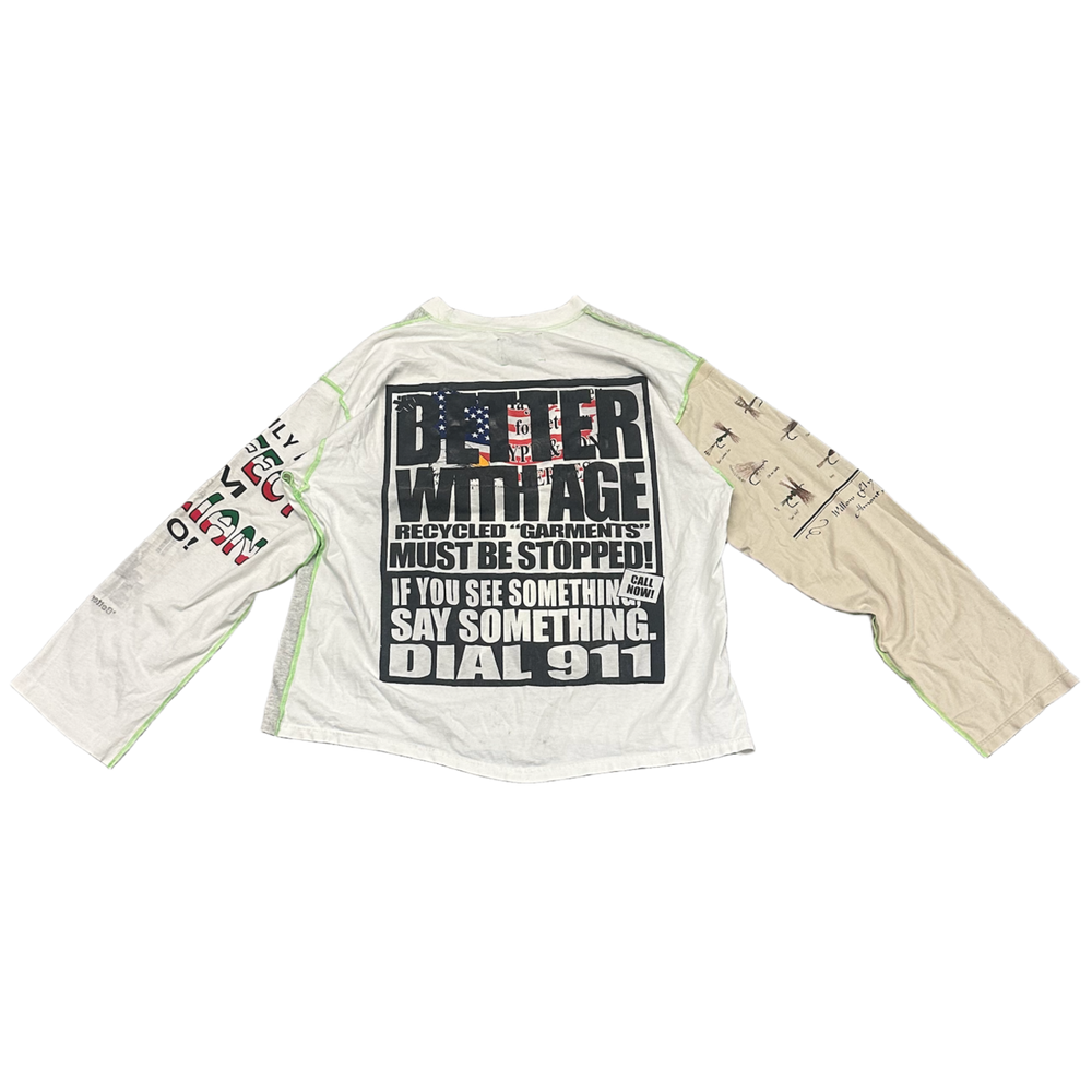 Better With Age 'Multicolor' Heels Reversible Smear Tee