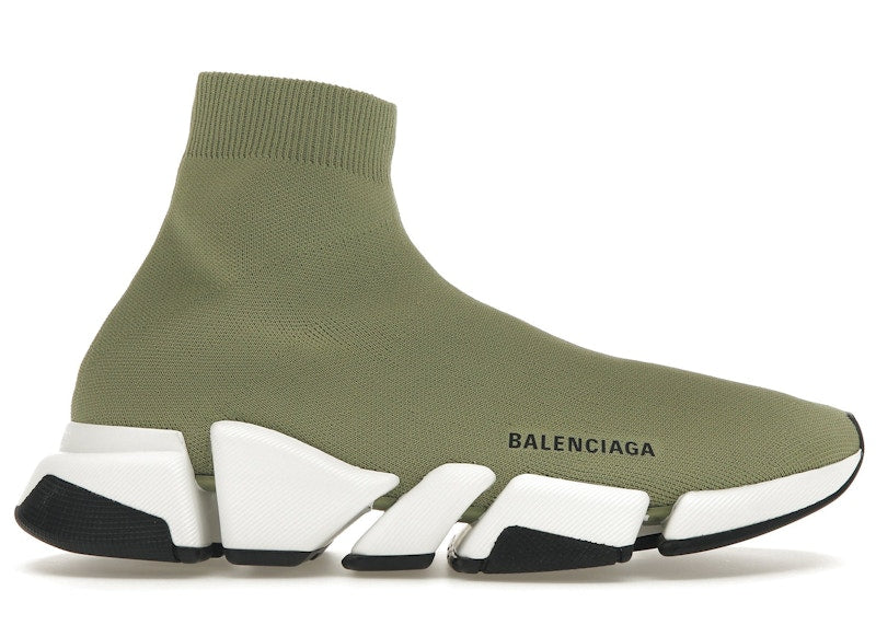 Balenciaga Speed 2.0 Recycled Knit Green