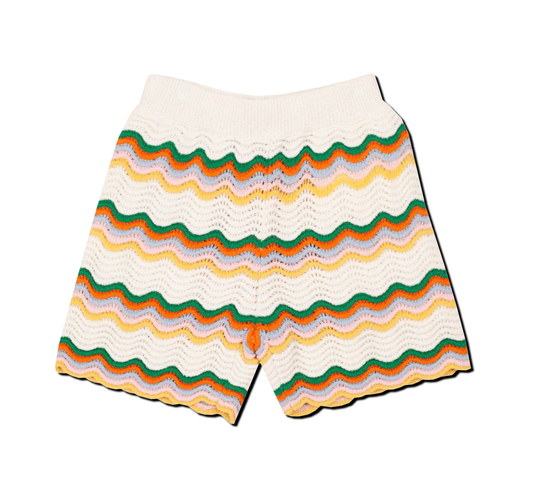Casablanca 'Multicolor' Wavy Gradient Shorts
