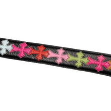Chrome Hearts 'Multicolor' Cemetery Patch Double Roller Belt