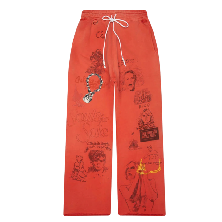 Paly Hollywood Chelseay Hotel Sweatpants Red