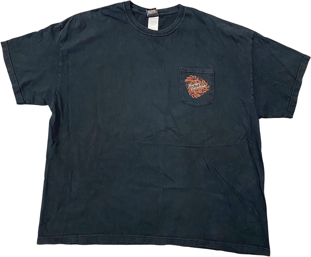 Harley Davidson 'Rochester, NY' Vintage Pocket Tee