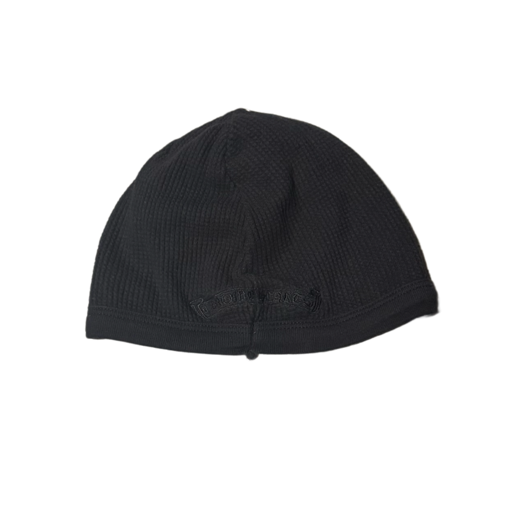Chrome Hearts 'Black' Vintage Double Cross Skull Cap Beanie