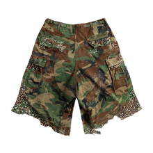Mattias Gollin 'Camo' Sugi Studded Shorts