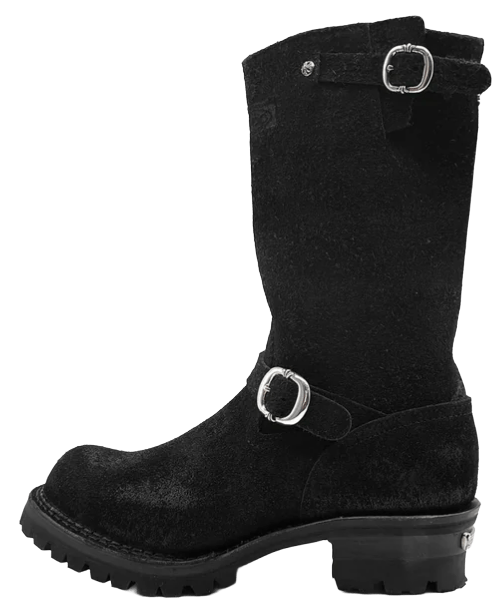 Chrome Hearts Wesco Suede Boots