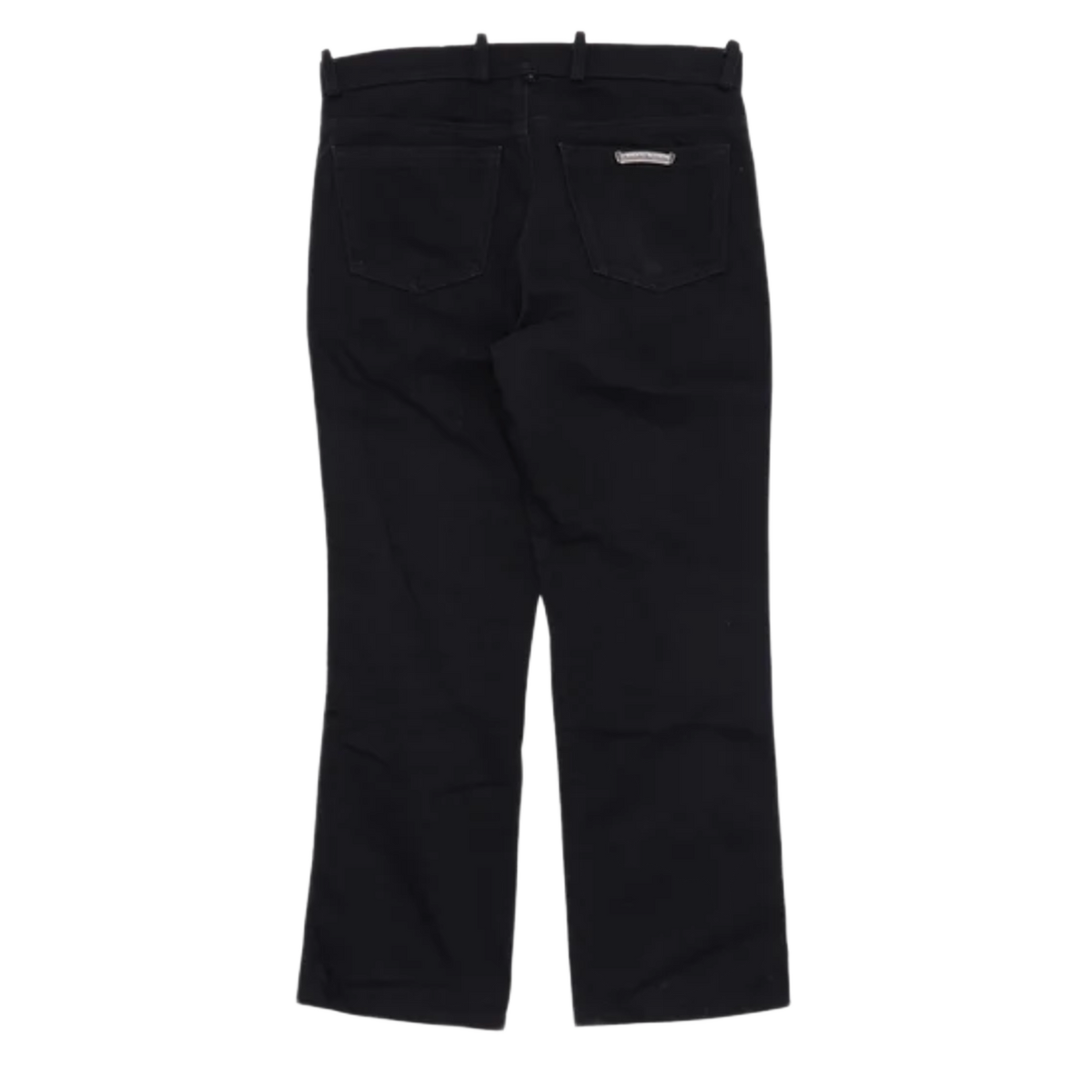 Chrome Hearts 'Black' Fleur Knee Jeans