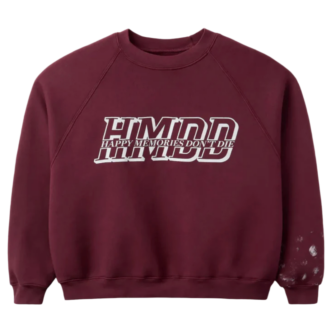 Happy Memories Don't Die 'Maroon' Crewneck