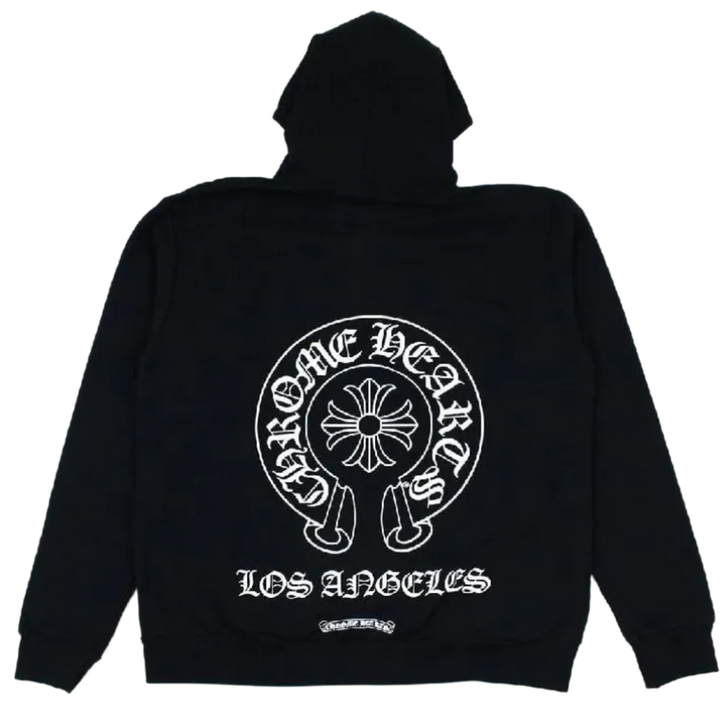 Chrome Hearts Los Angeles Black Pullover Hoodie