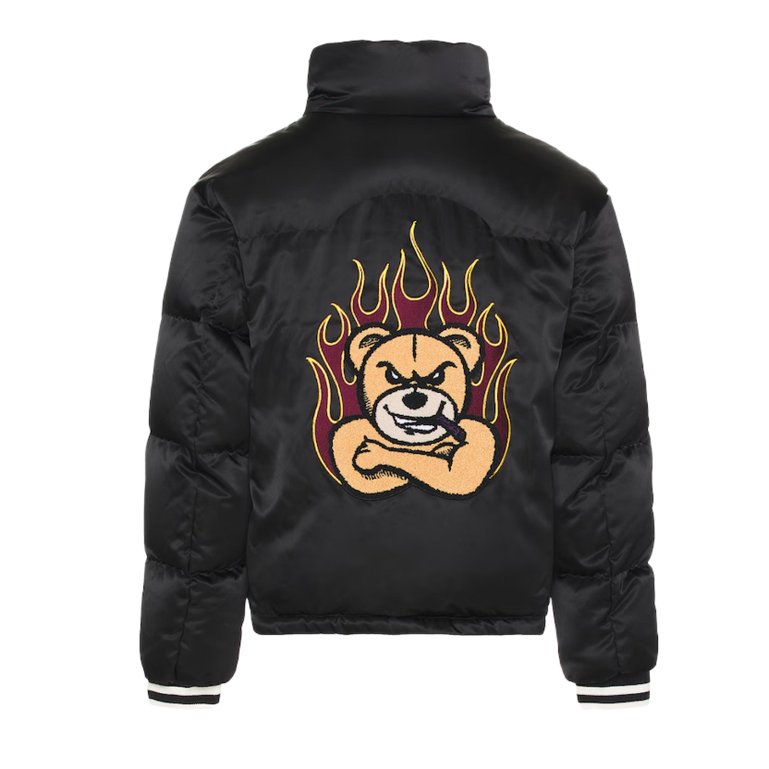 Moncler X Palm Angels 'Black' Bear Motif Down Puffer Jacket