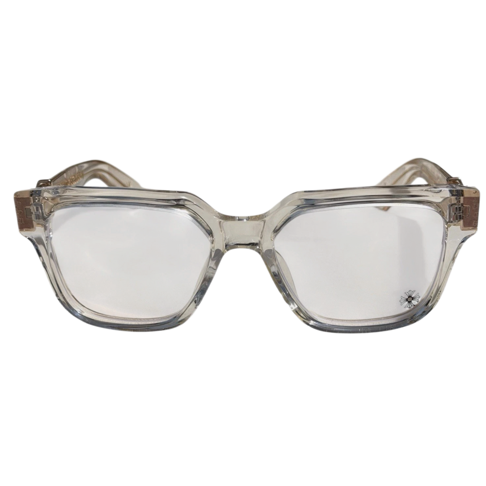 Chrome Hearts 'Vagillionaire II' 18k Gold Crystal Glasses
