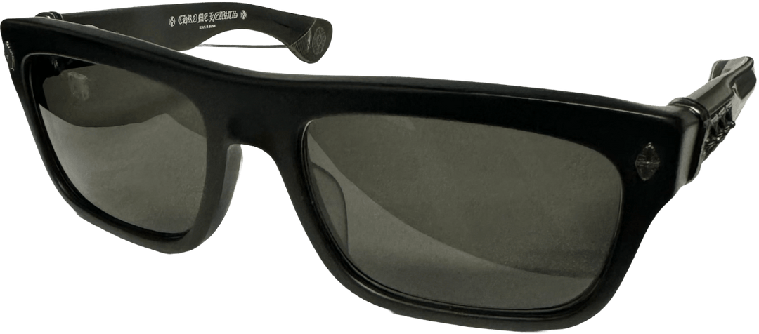 Chrome Hearts 'Sluss Bussin II' Black Rhodium Matte Sunglasses
