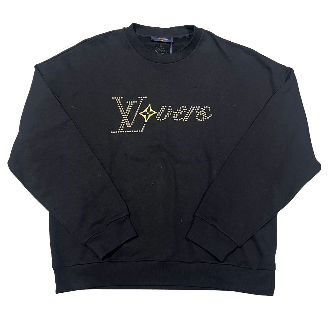 Louis Vuitton 'Lovers' Studded Crewneck