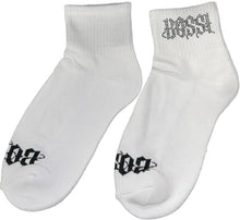 Bossi 'Pure Black' Rhinestone Socks