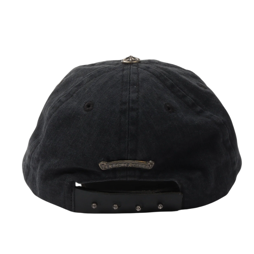 Chrome Hearts Vintage 'Vine Dagger' Embroidered Black Hat