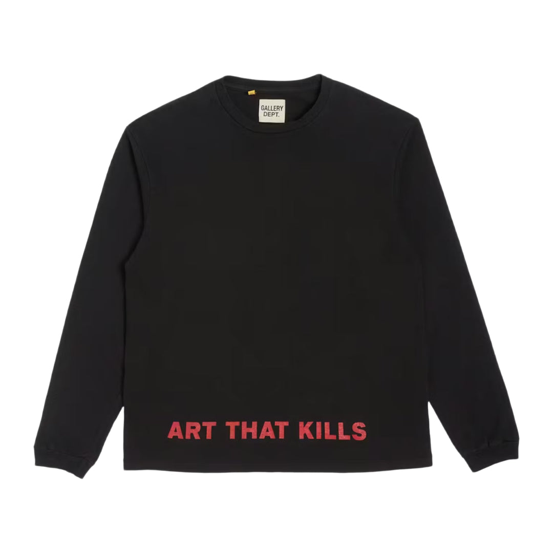 Gallery Dept. 'Anarchy' Washed Black Longsleeve