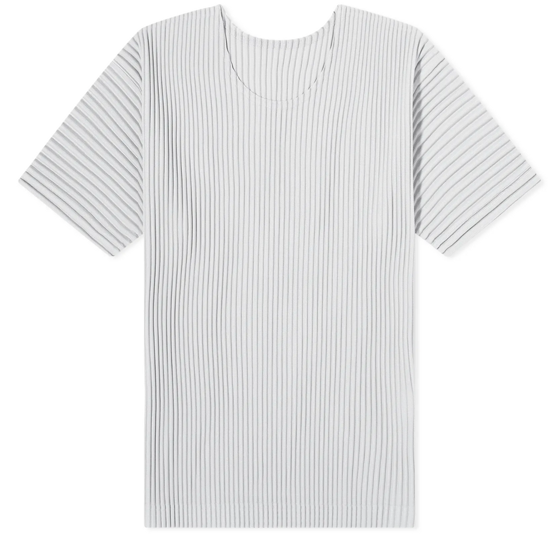 Homme Plissé Issey Miyake 'Grey' Tee