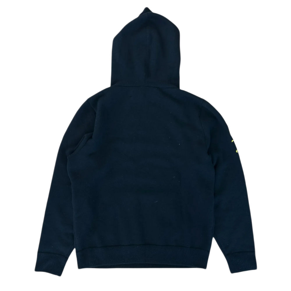 Chrome Hearts 'Yellow Spellout' Black Cashmere Hoodie