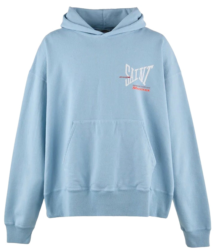 Saint Michael 'Smokers Fantasy' Blue Hoodie