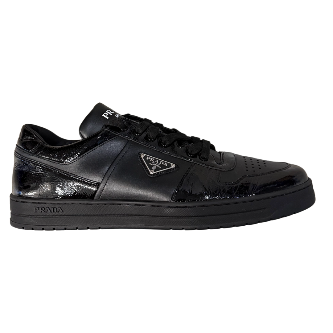 Prada 'Black' Downtown Leather Sneakers