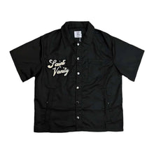 Saint Vanity 'Black' Nylon Button Up Top