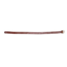 Chrome Hearts 'Aspen Exclusive' Horsehair Gunslinger Brown Belt