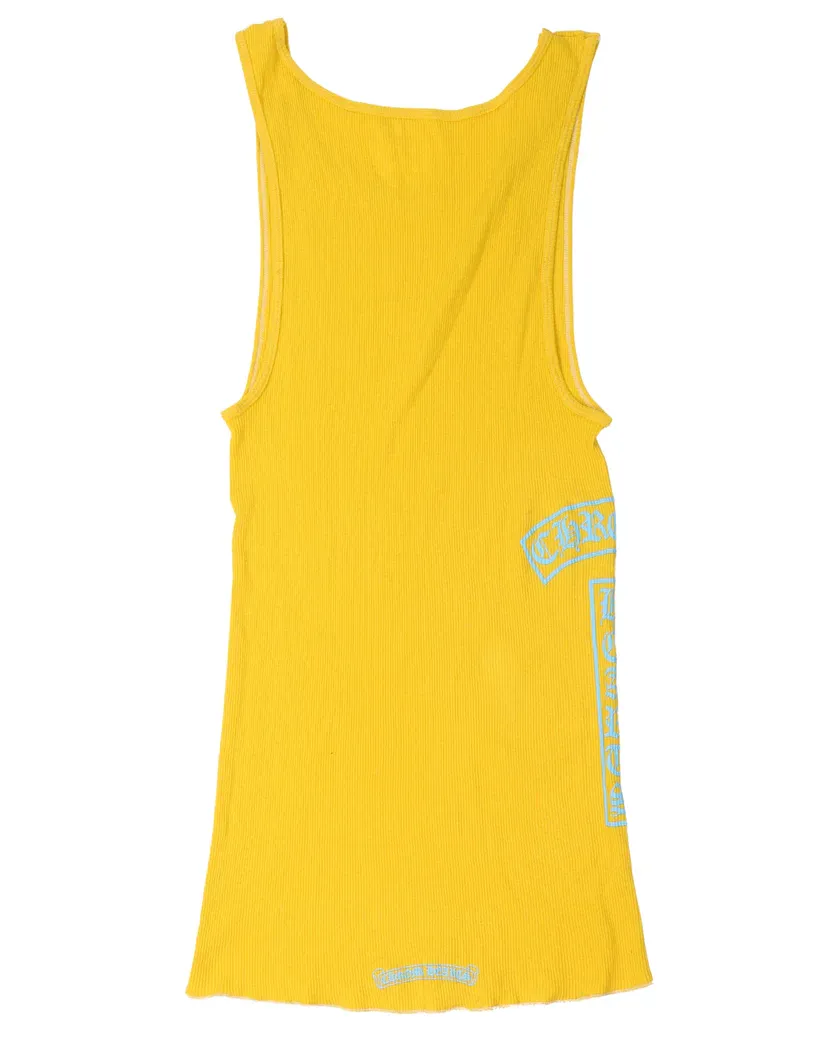 Chrome Hearts 'Yellow' T Bar Tank Top