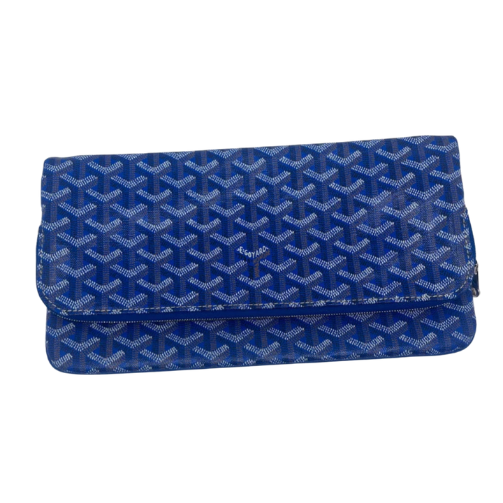 Goyard 'Sainte-Marie' Blue MM Clutch