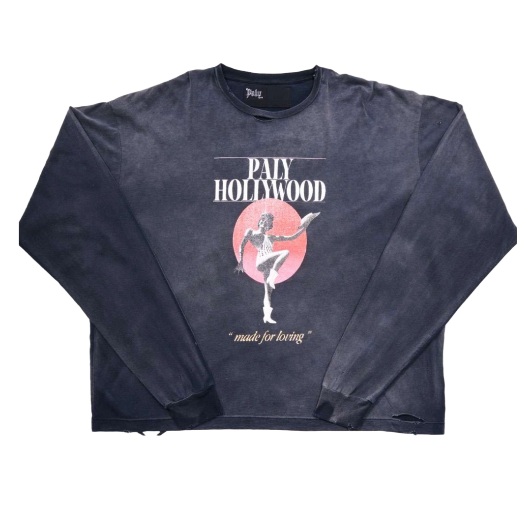 Paly Hollywood 'Black' Myra Breckenridge Longsleeve Tee