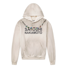 Satoshi Nakamoto 'Tan' Pearlized Necklace Hoodie