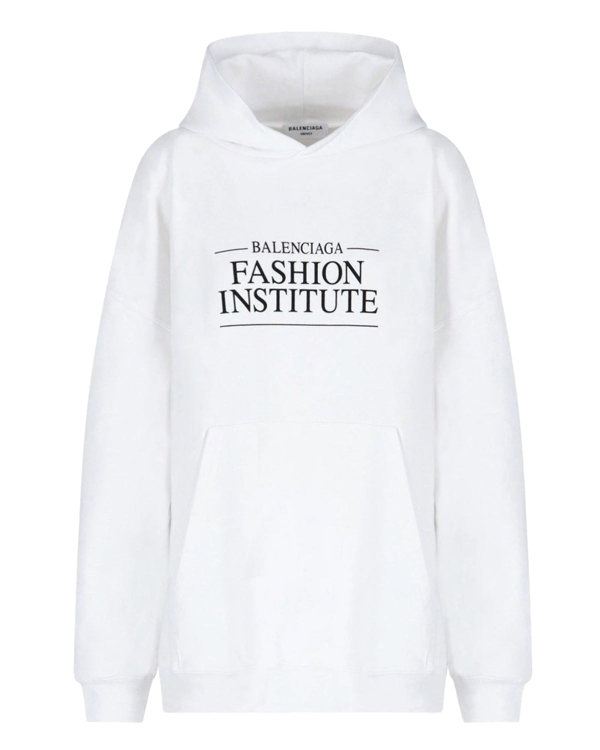 Balenciaga 'Fashion Institute' Oversized Hoodie