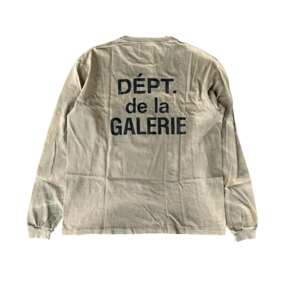 Gallery Dept 'Olive French Logo' Long sleeve