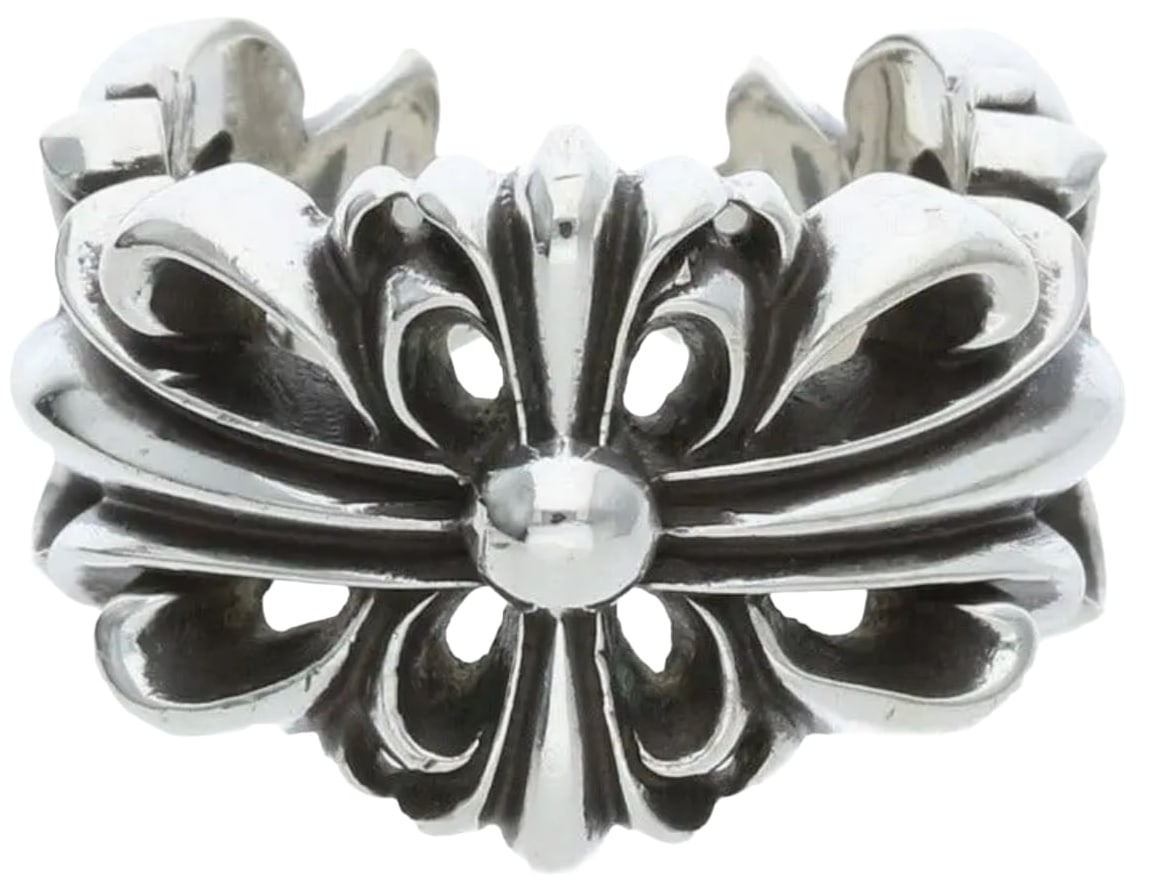 Chrome Hearts 'Double Floral' Ring