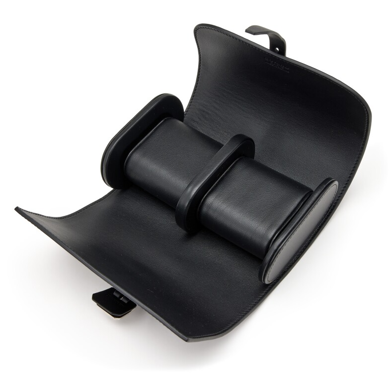 Goyard 'Double Travel' Black Watch Case