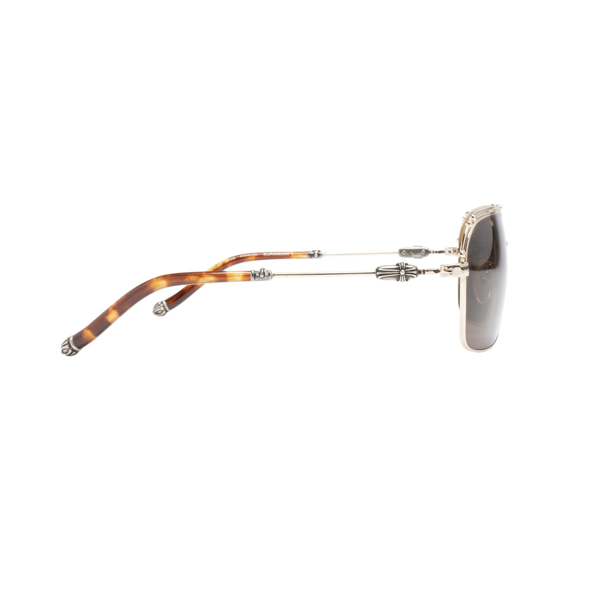 Chrome Hearts 'Kufannaw I' Tortoise Sunglasses