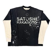 Satoshi Nakamoto 'Bleached Black' Luke Thermal Longsleeve