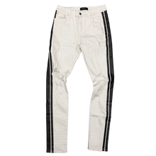 Amiri 'White' Black Track Jeans