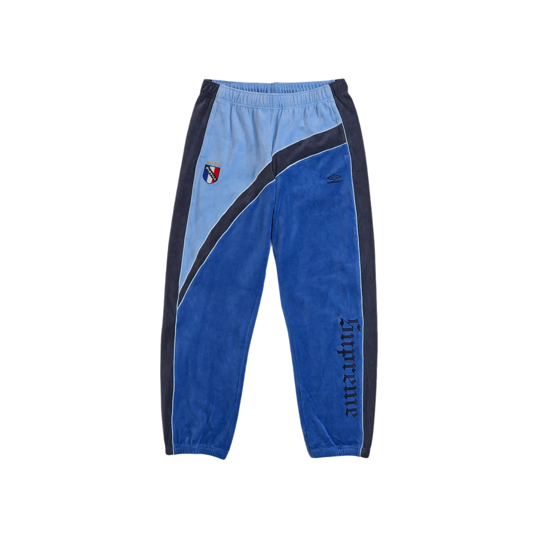 Supreme Umbro 'Blue' Velour Track Pant