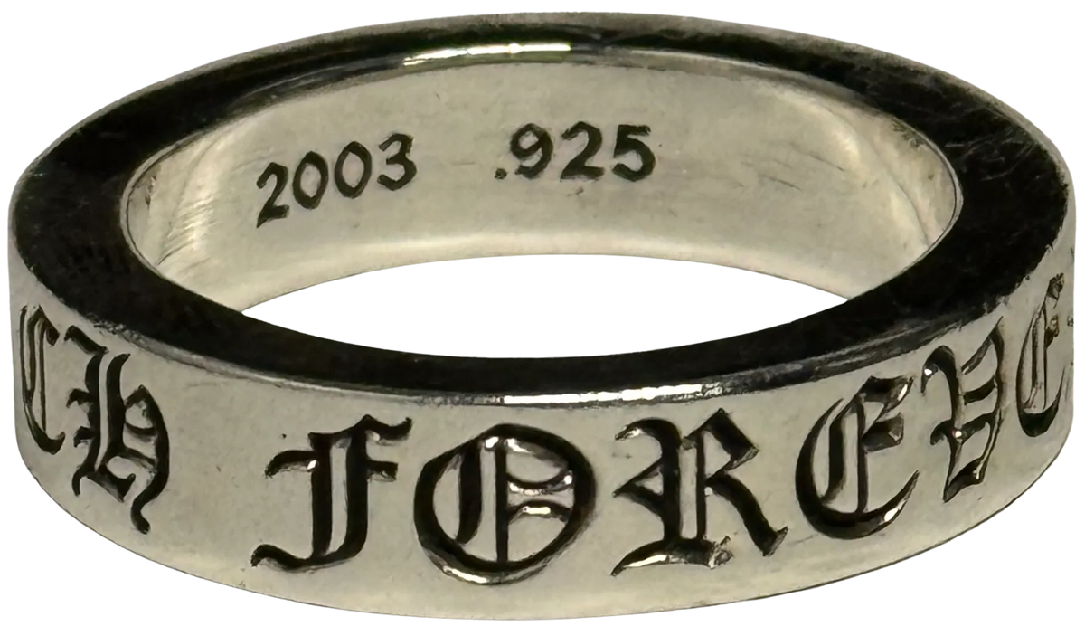 Chrome Hearts 'Silver' 6mm Forever Spacer Ring