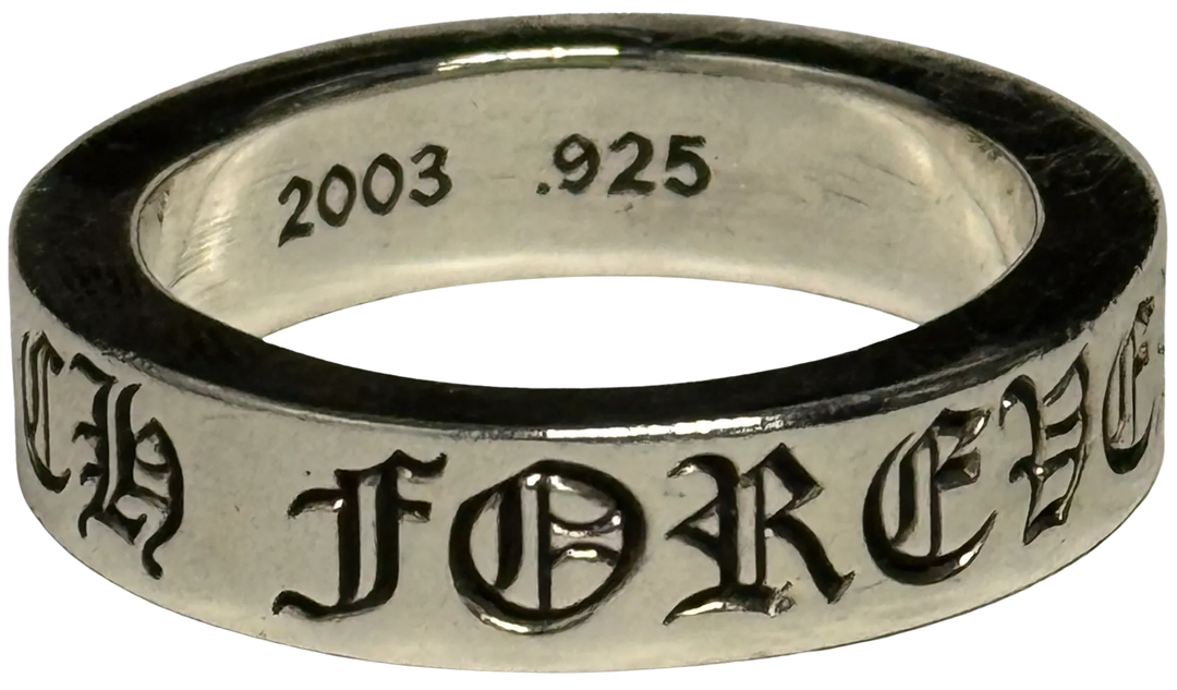 Chrome Hearts 'Silver' 6mm Forever Spacer Ring