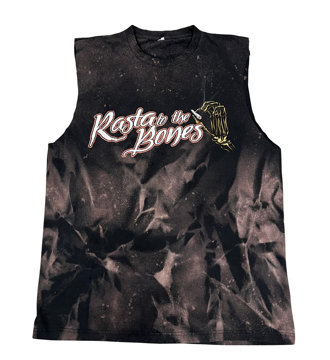 Rasta 'Bone' Vintage Cutoff