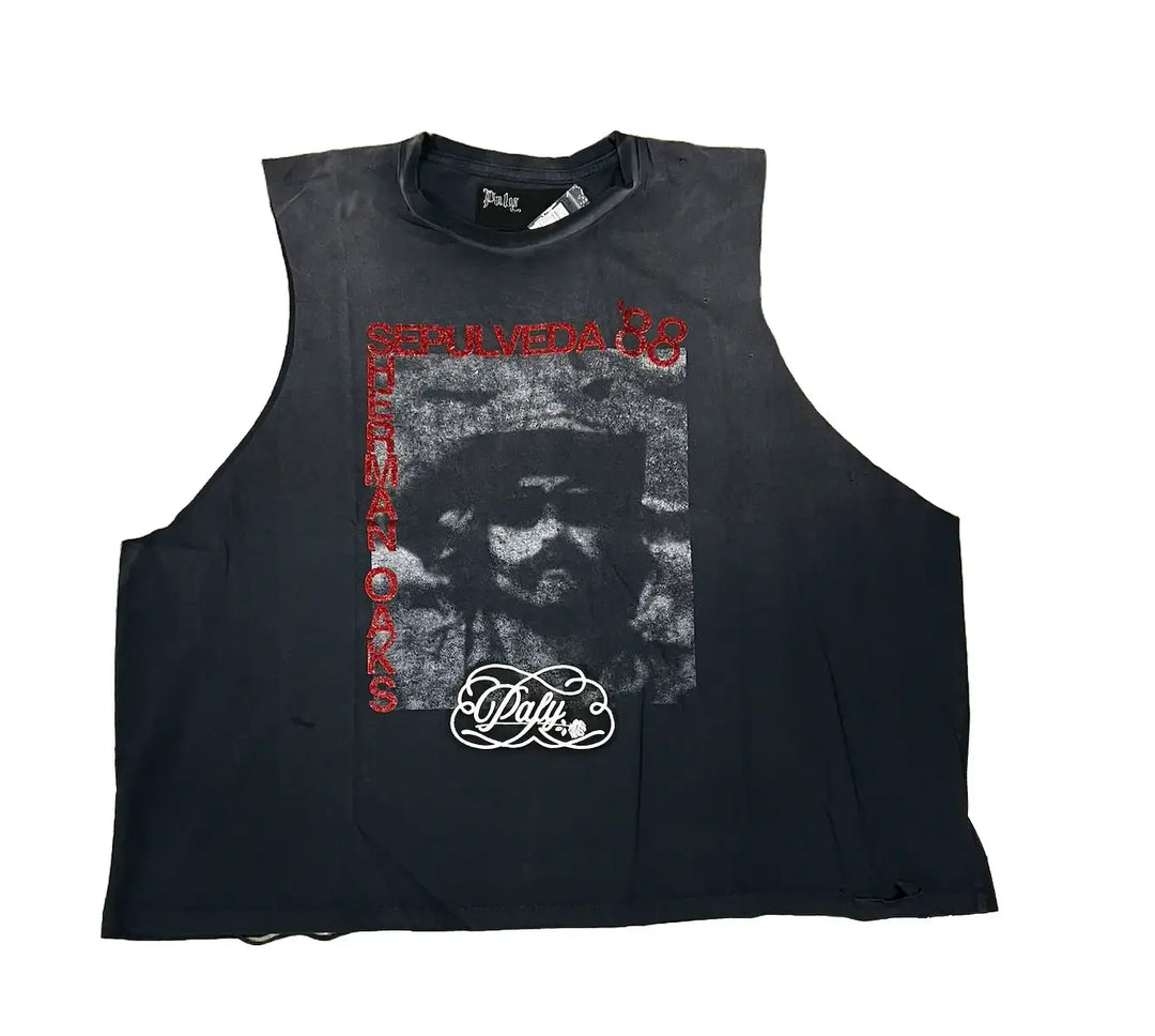 Paly 'Sepulveda' Cutoff Tee