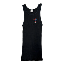 Chrome Hearts Vintage 'USA Scroll' Black Tank Top