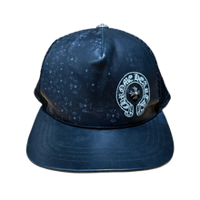 Chrome Hearts 'Black' Leather Plus Cross Hat