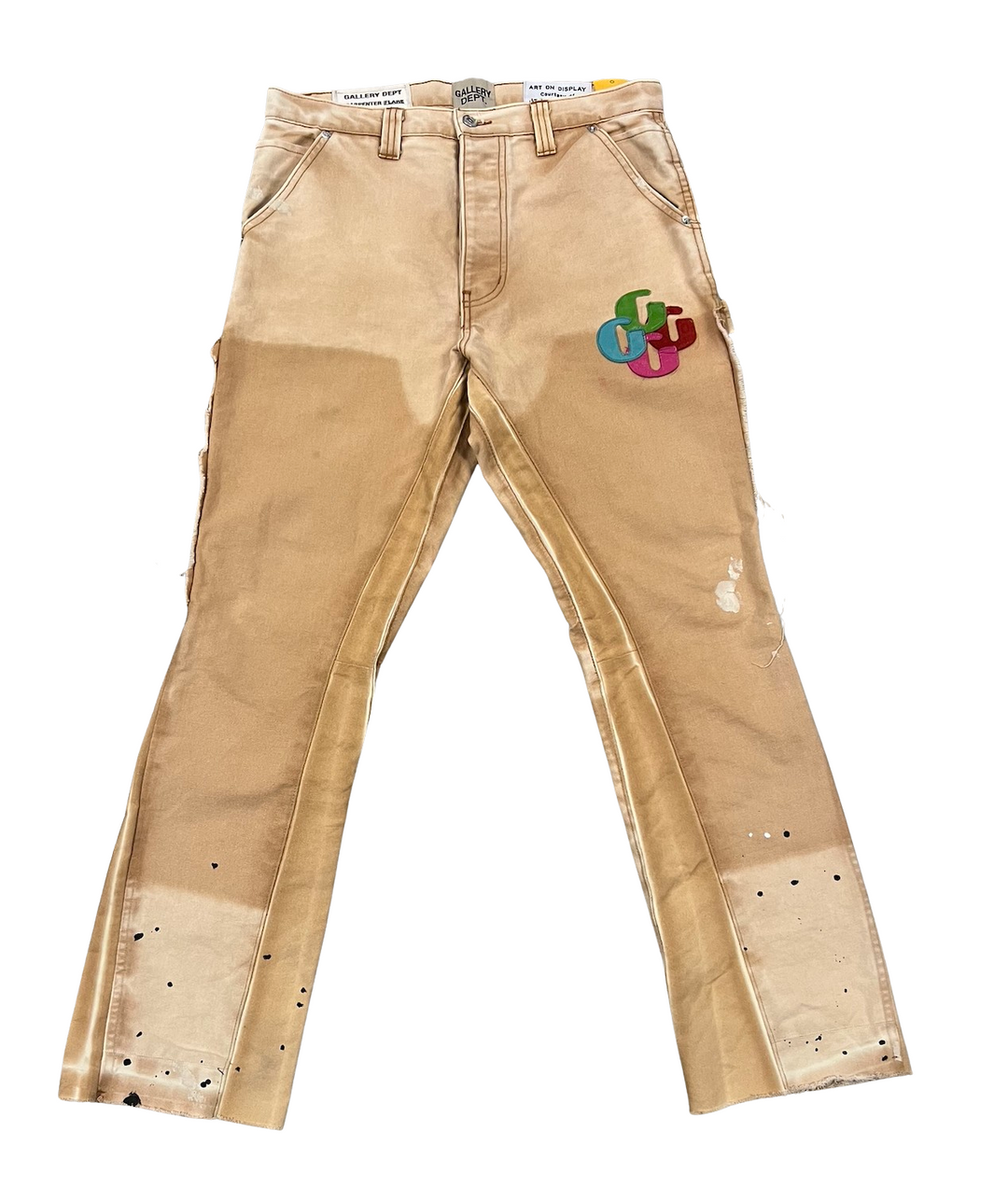 Gallery Dept. 'Tan' G-Patch Carpenter Pants