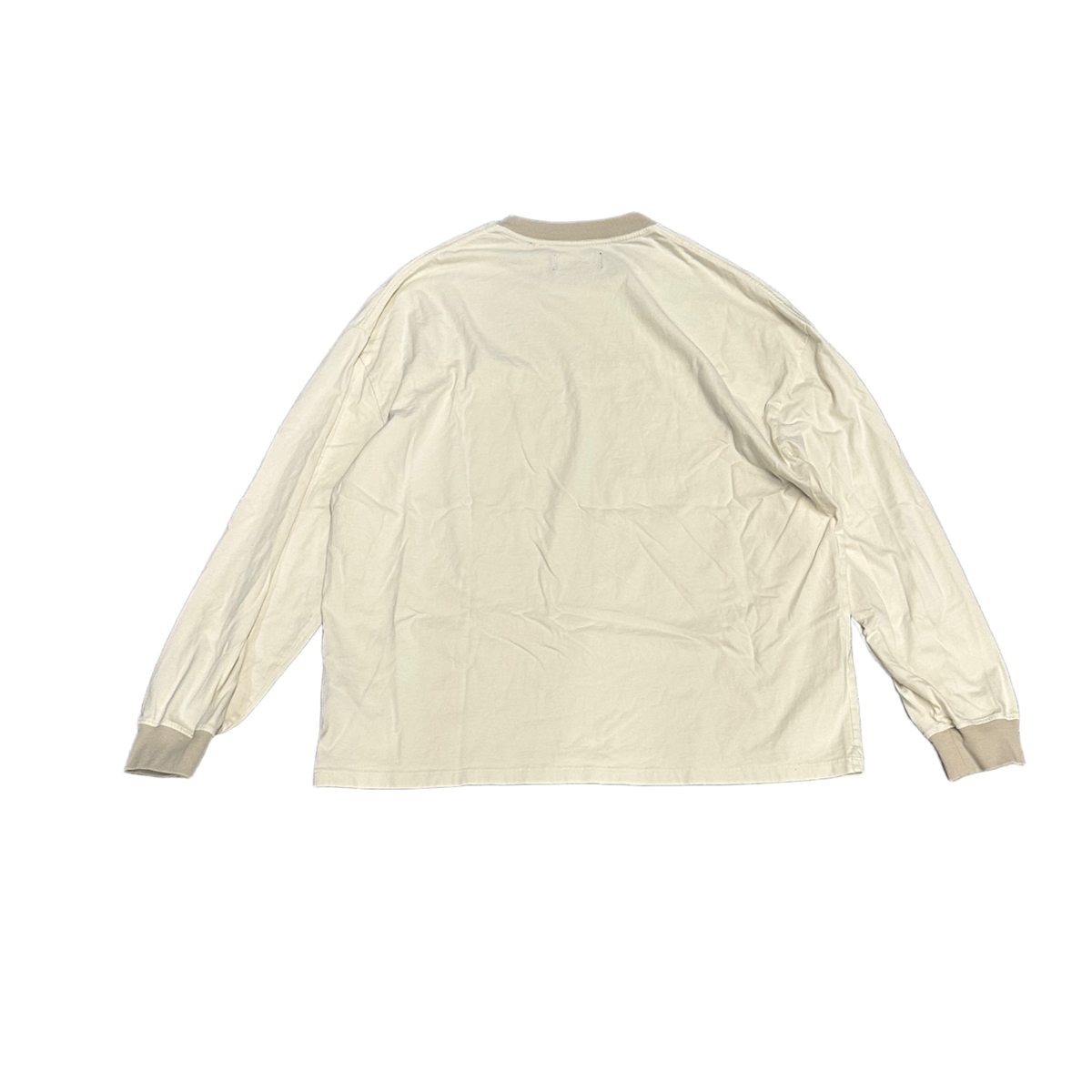 Nahimas 'Cream' Varsity Longsleeve Tee
