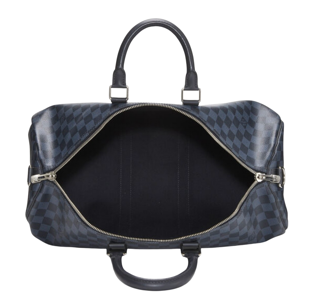 Louis Vuitton Damier 'Cobalt Blue' Keepall 45 Duffle Bag