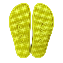 Amiri 'Logo Yellow' Pool Slide