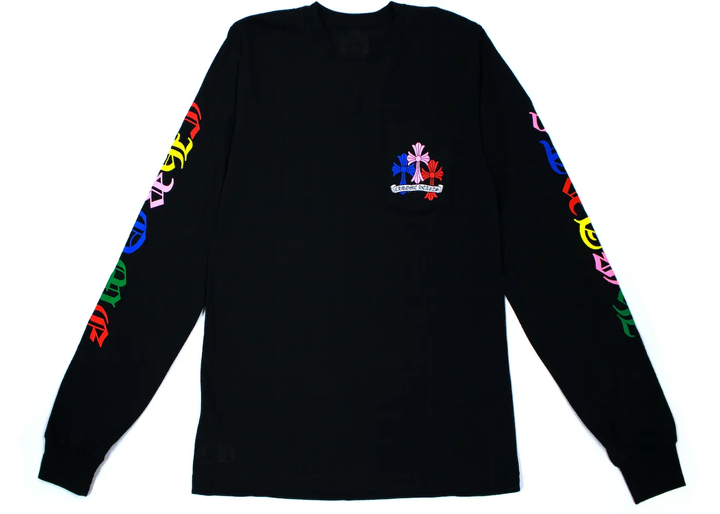 Chrome Hearts 'Black' Multicolor Cemetery Longsleeve