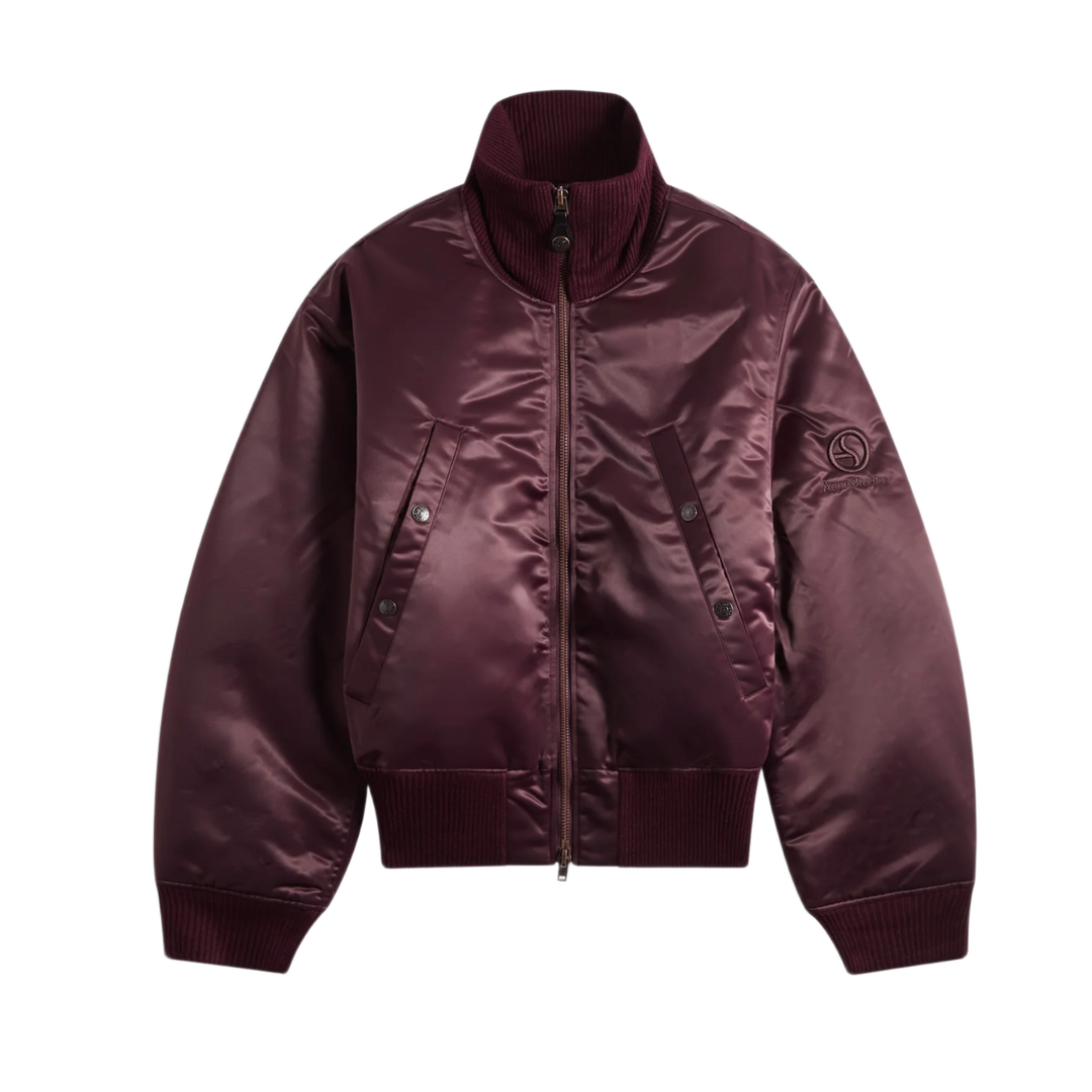 Acne Studios 'Burgundy' Technical Bomber Jacket